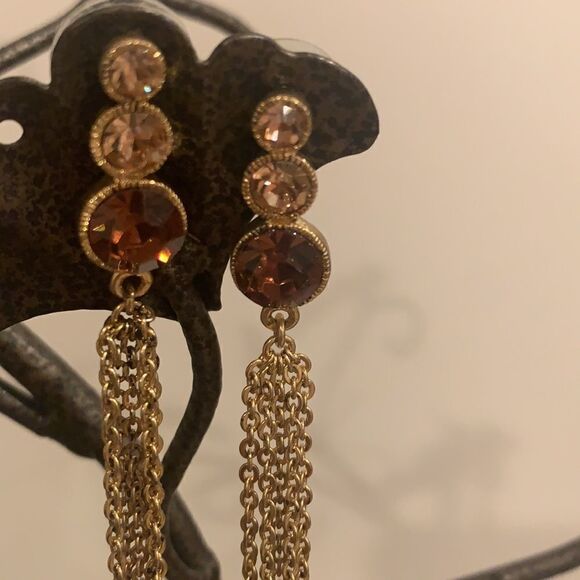 Stone drop earring  - Picture 3 of 5